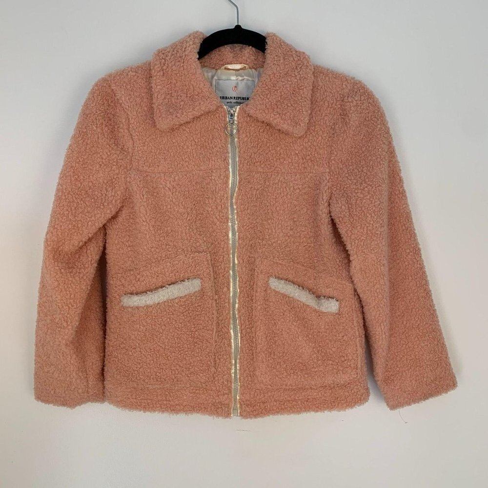 NWT Urban Republic Soft Fleece 6X Front Zip Jacket